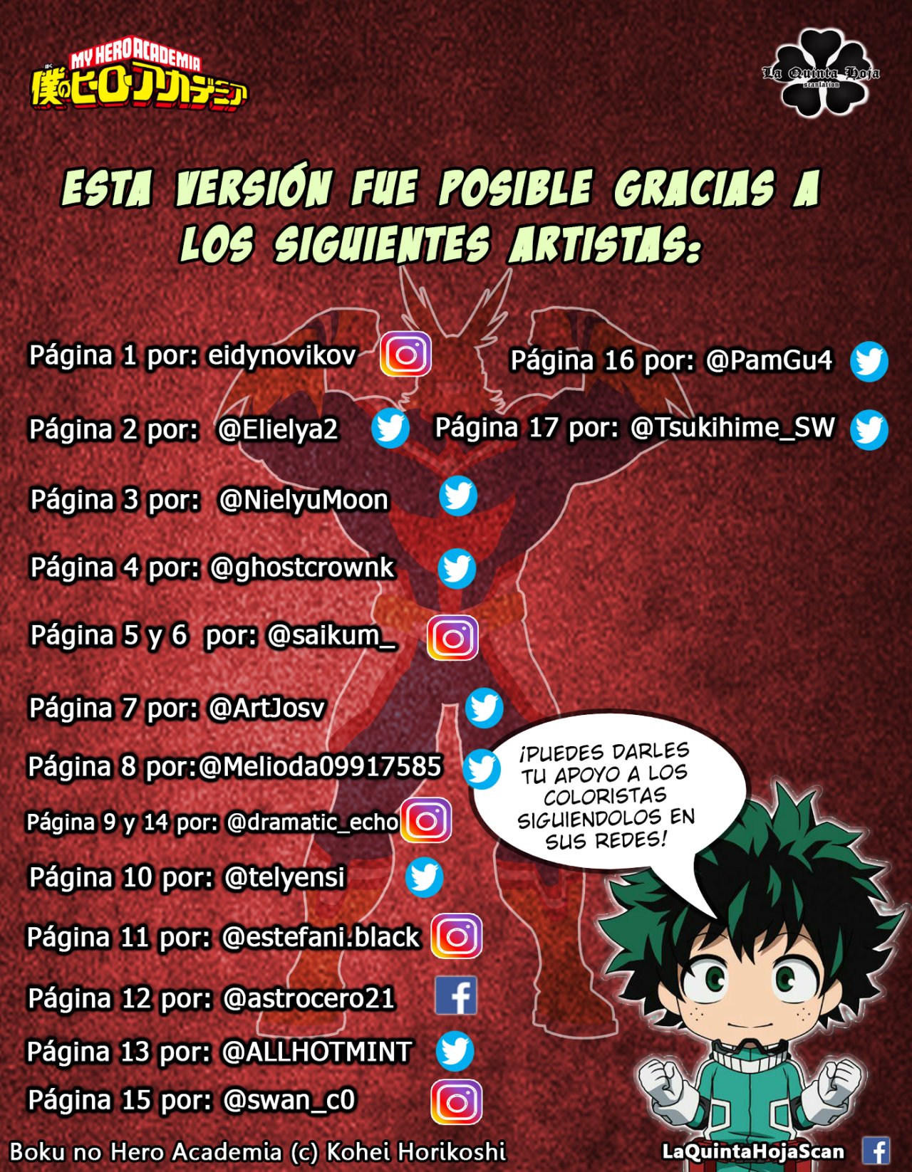 Read Boku no Hero Academia EN Manga Online