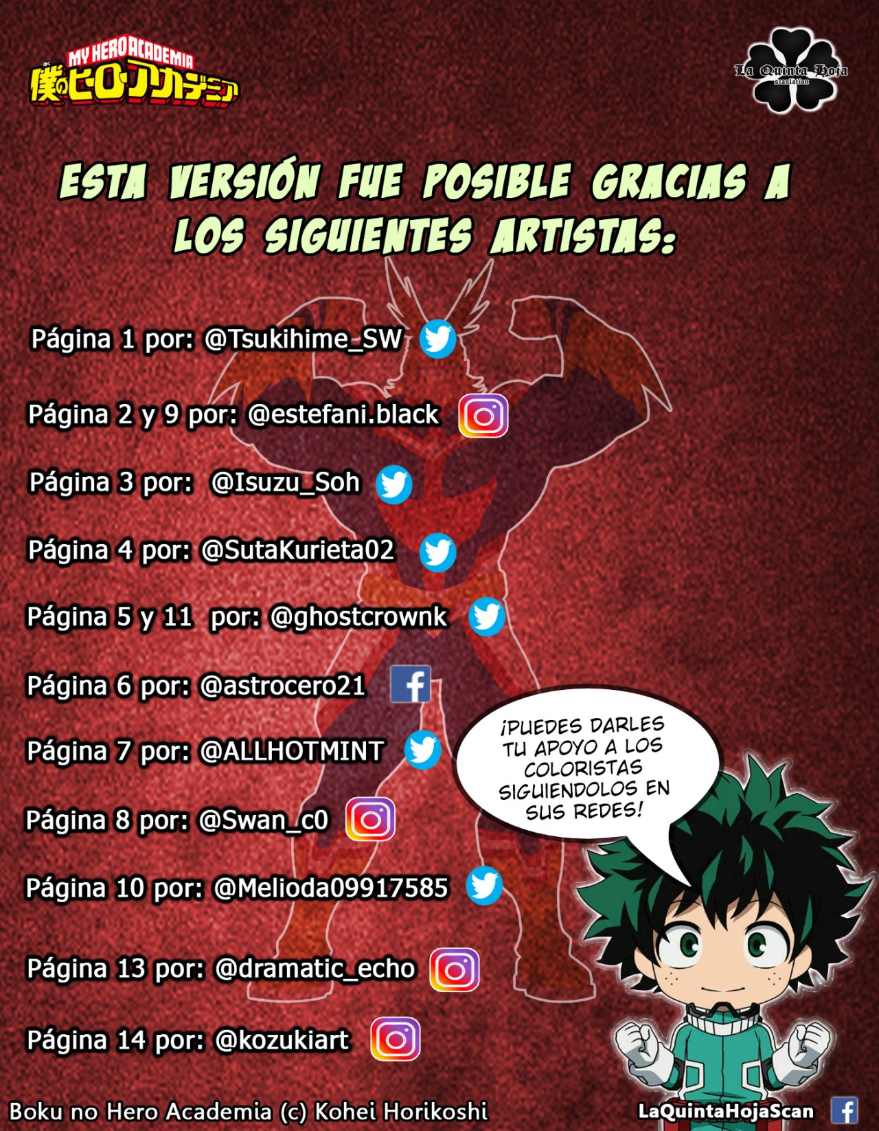 Read Boku no Hero Academia EN Manga Online