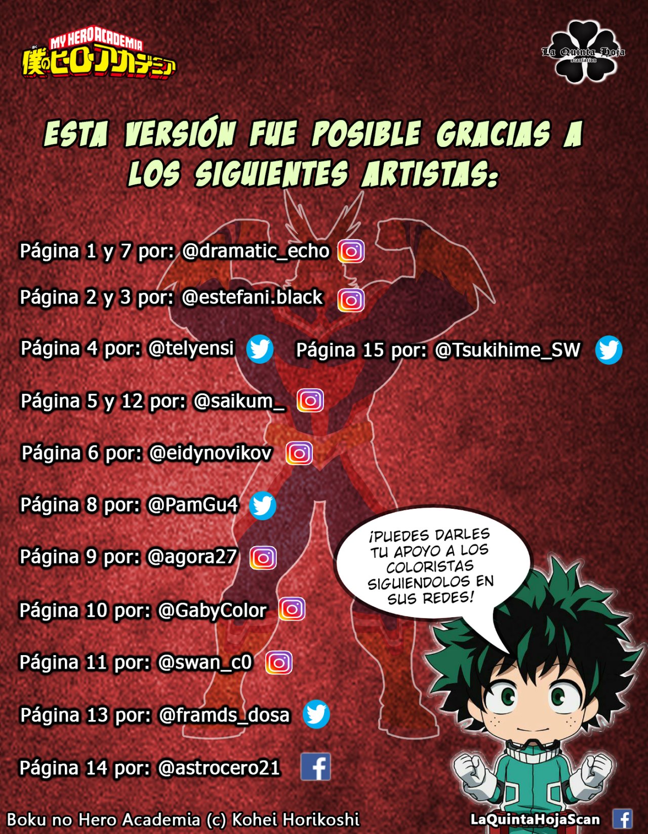 Read Boku no Hero Academia EN Manga Online