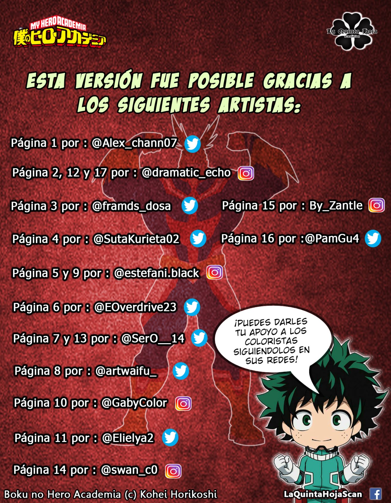 Read Boku no Hero Academia EN Manga Online