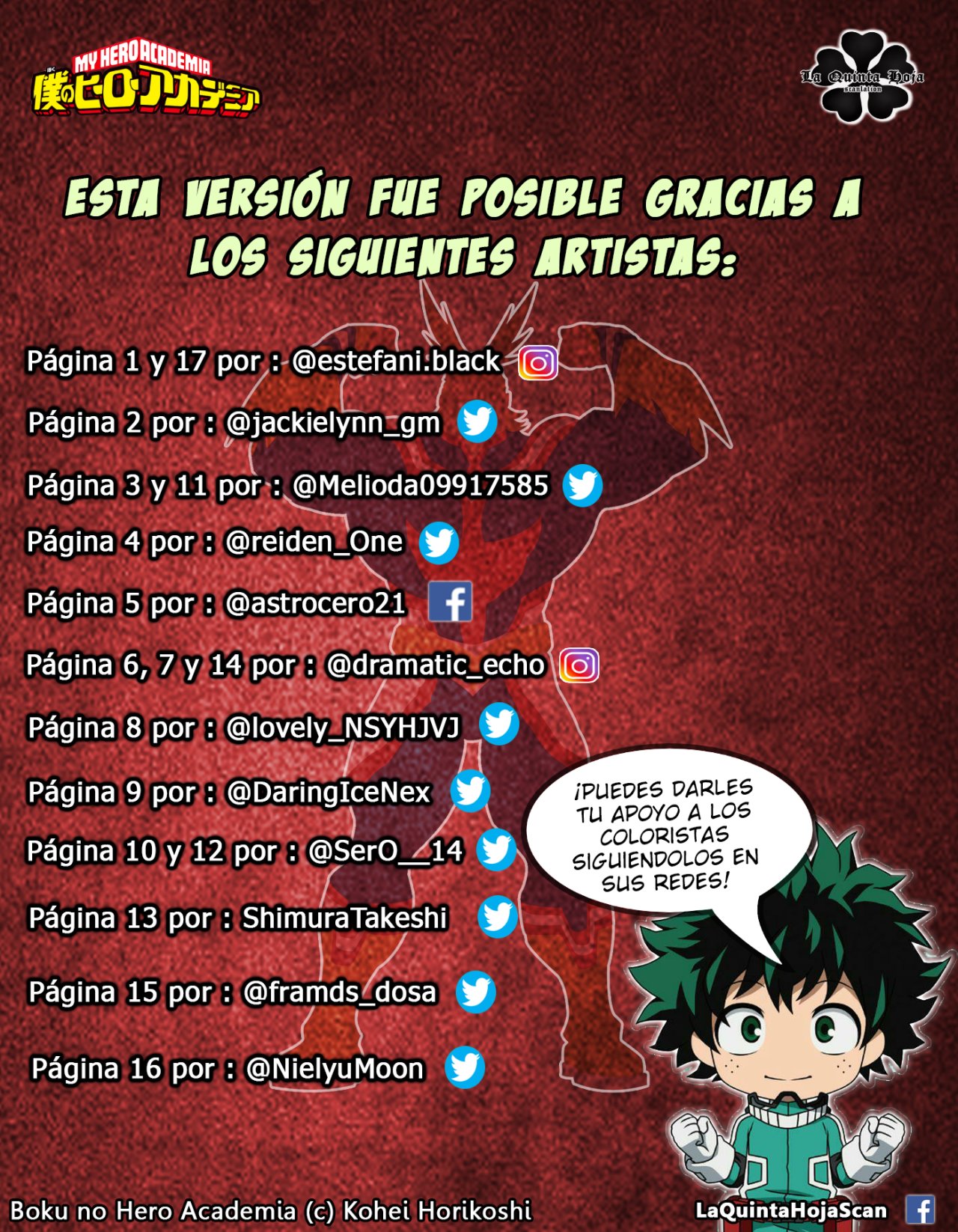 Read Boku no Hero Academia EN Manga Online