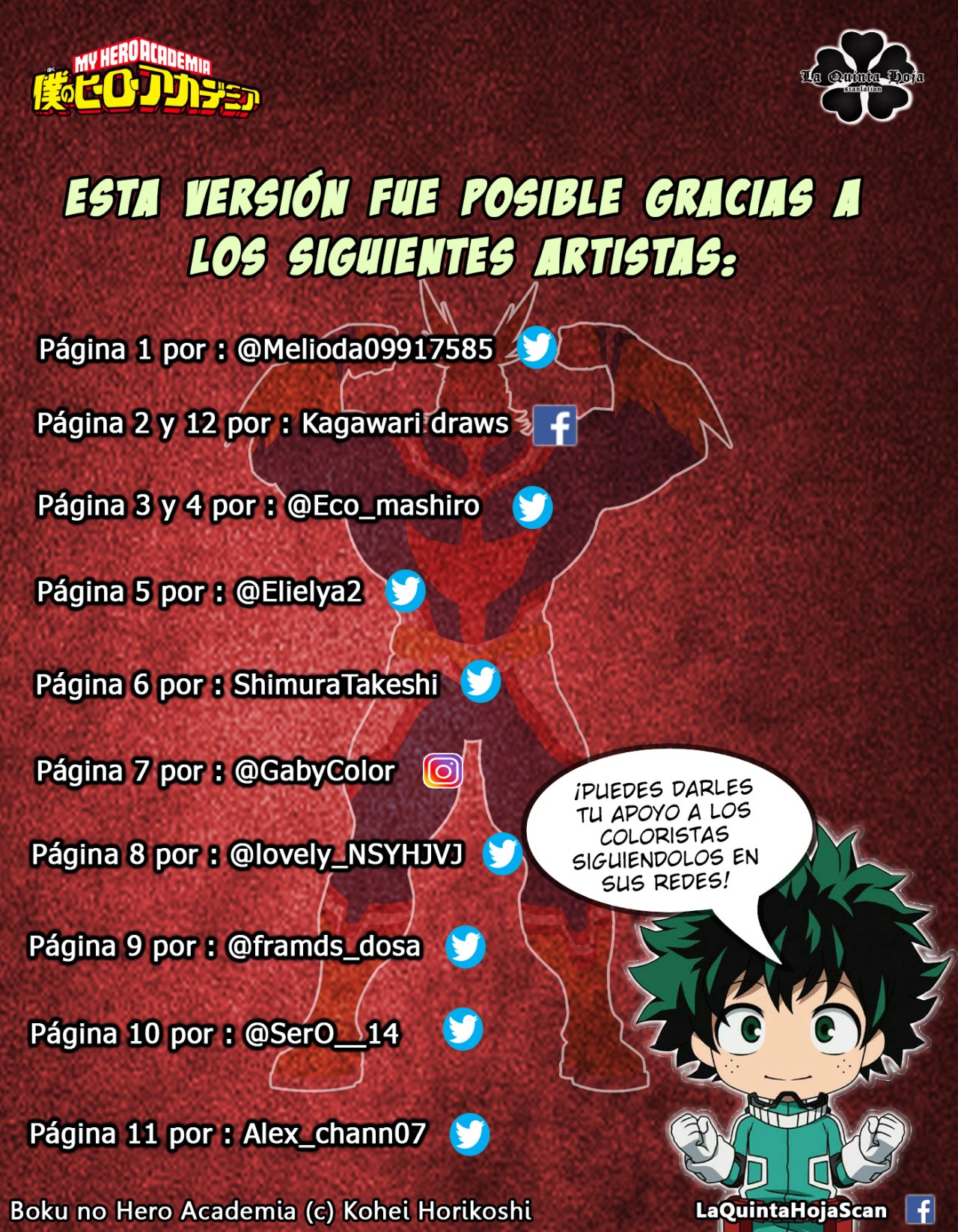 Read Boku no Hero Academia EN Manga Online