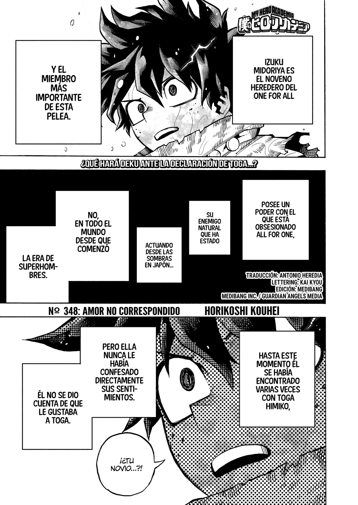 Read Boku no Hero Academia EN Manga Online