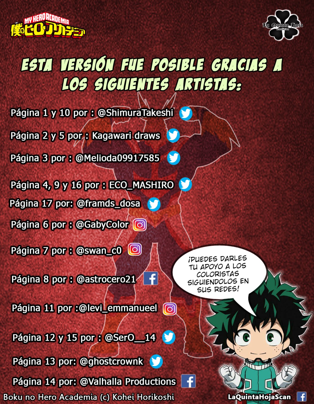 Read Boku no Hero Academia EN Manga Online