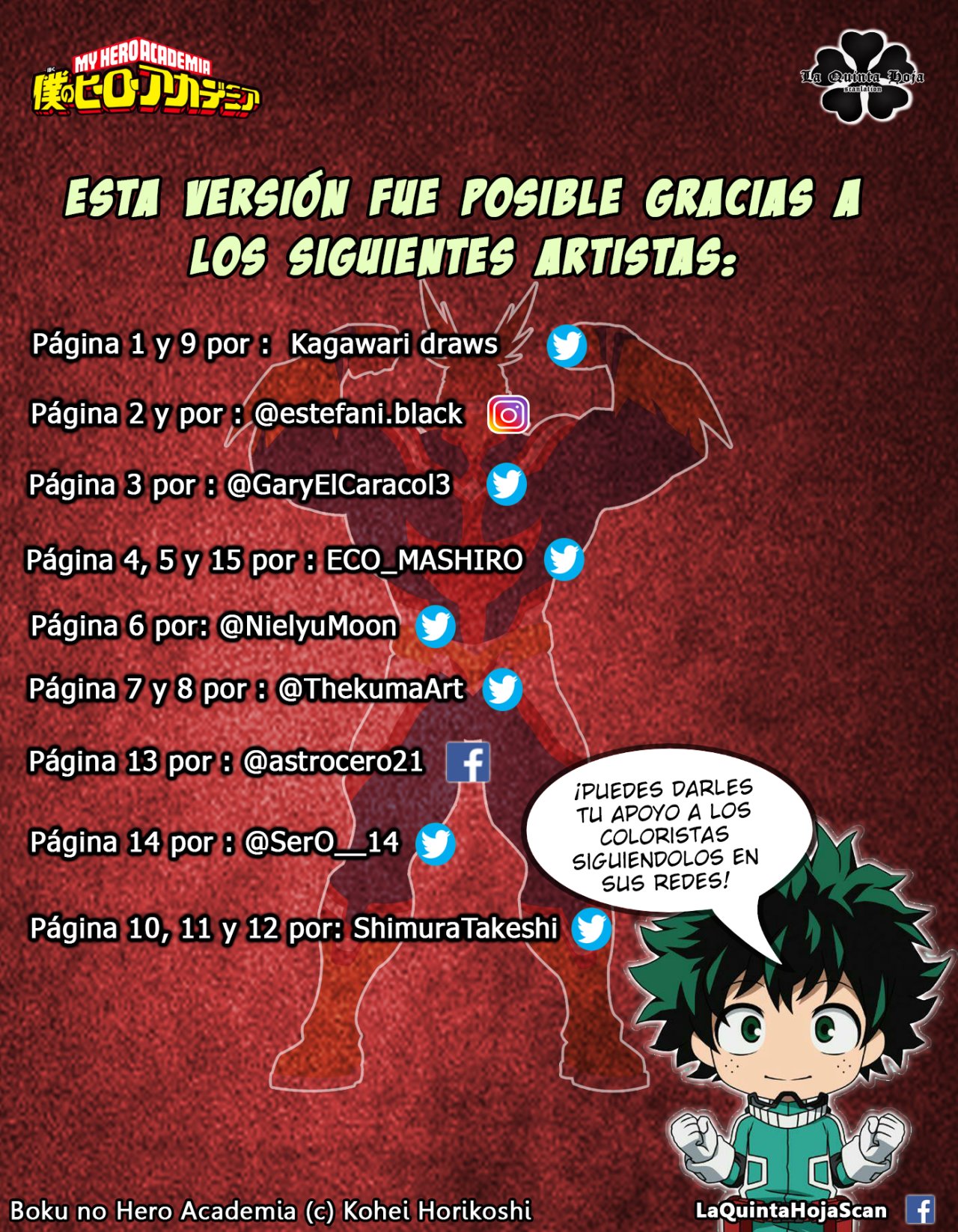 Read Boku no Hero Academia EN Manga Online