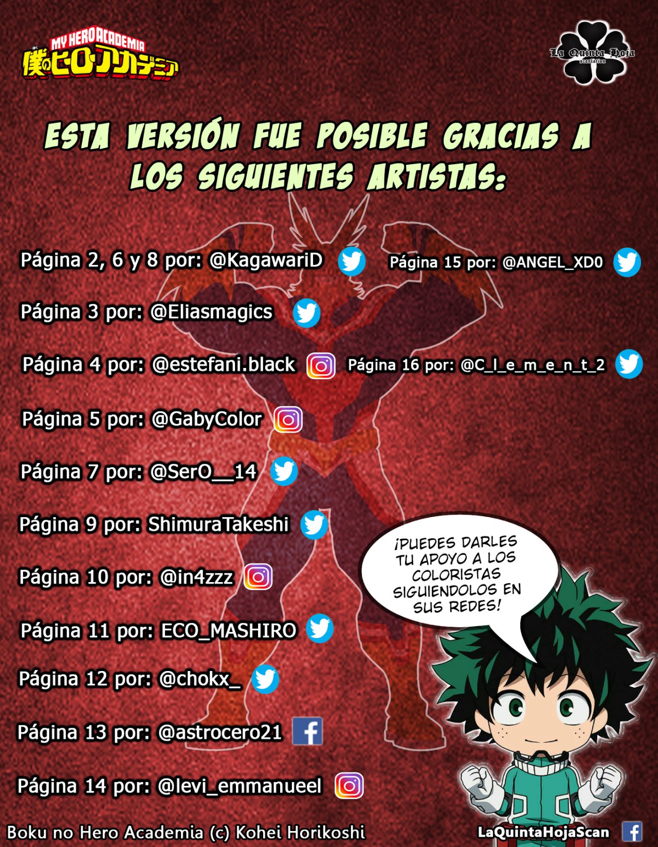 Read Boku no Hero Academia EN Manga Online