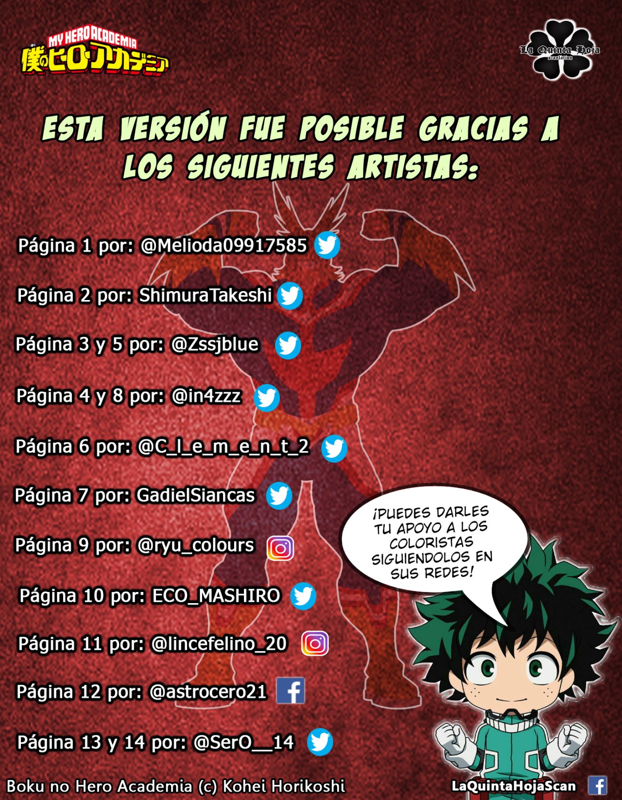 Read Boku no Hero Academia EN Manga Online