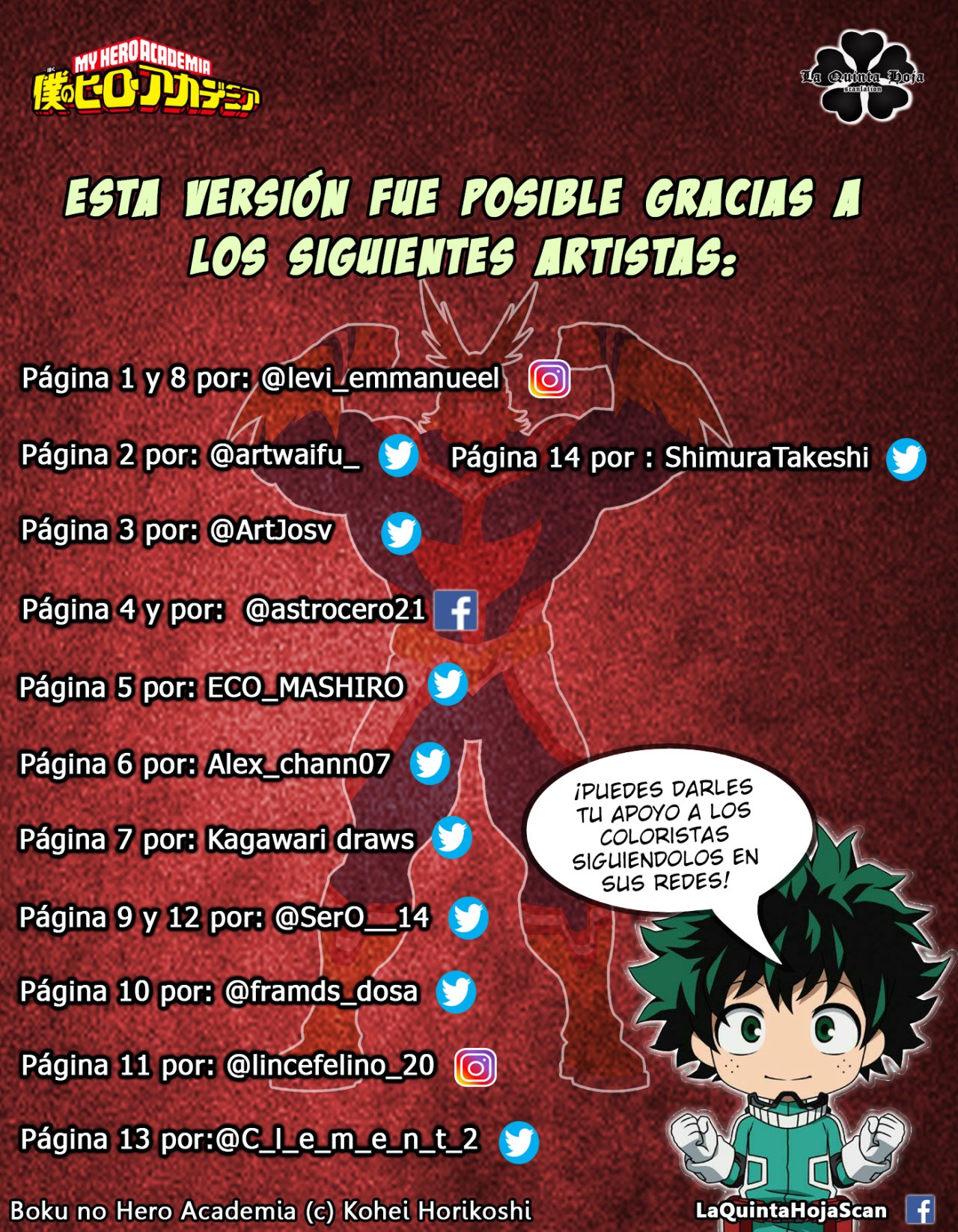 Read Boku no Hero Academia EN Manga Online