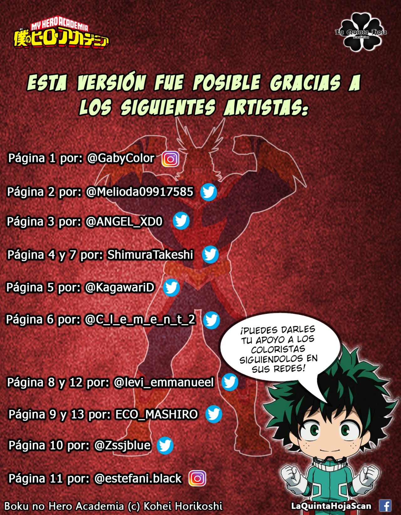 Read Boku no Hero Academia EN Manga Online