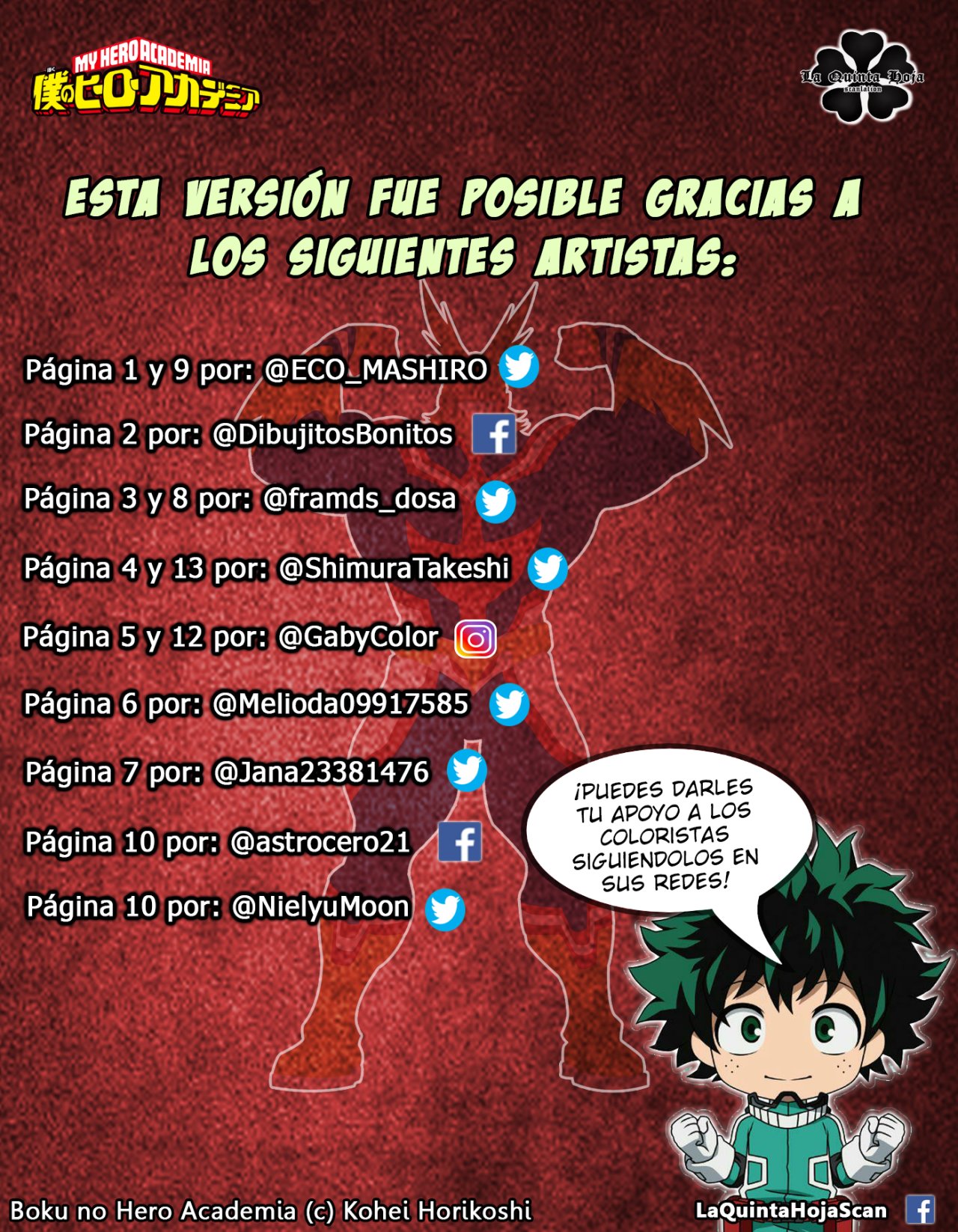 Read Boku no Hero Academia EN Manga Online