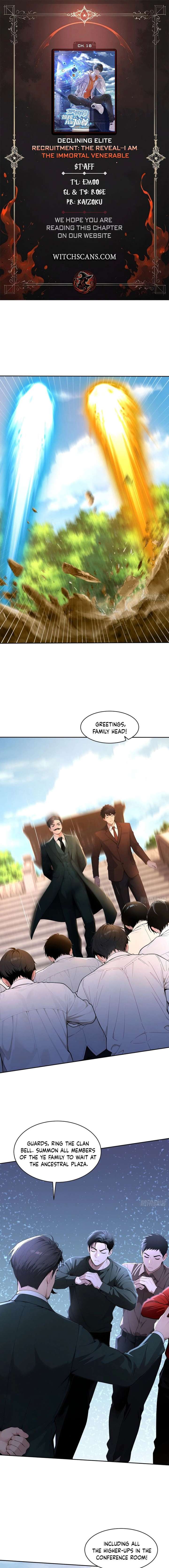 Read Declining Elite School Recruitment_ Showdown-I’m Actually an Immortal Venerable EN Manga Online