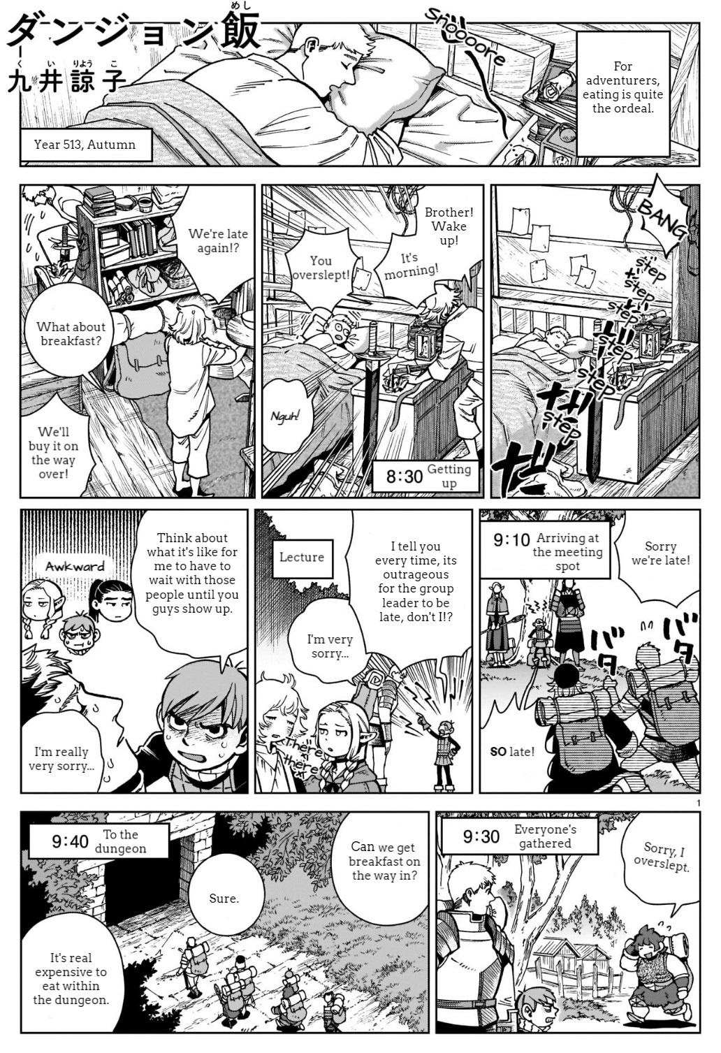 Read Delicious in Dungeon EN Manga Online