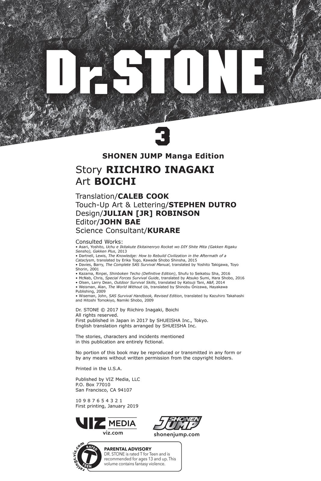 Read Dr. STONE EN Manga Online