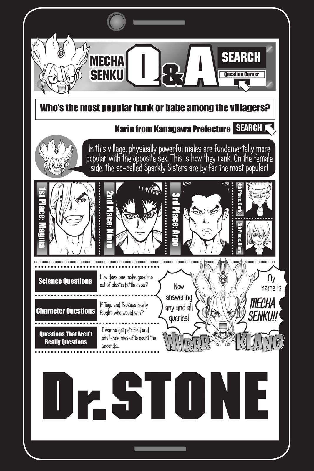 Read Dr. STONE EN Manga Online