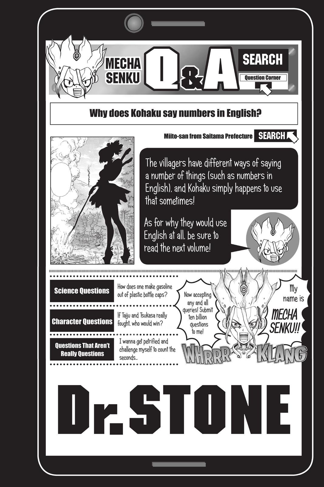 Read Dr. STONE EN Manga Online