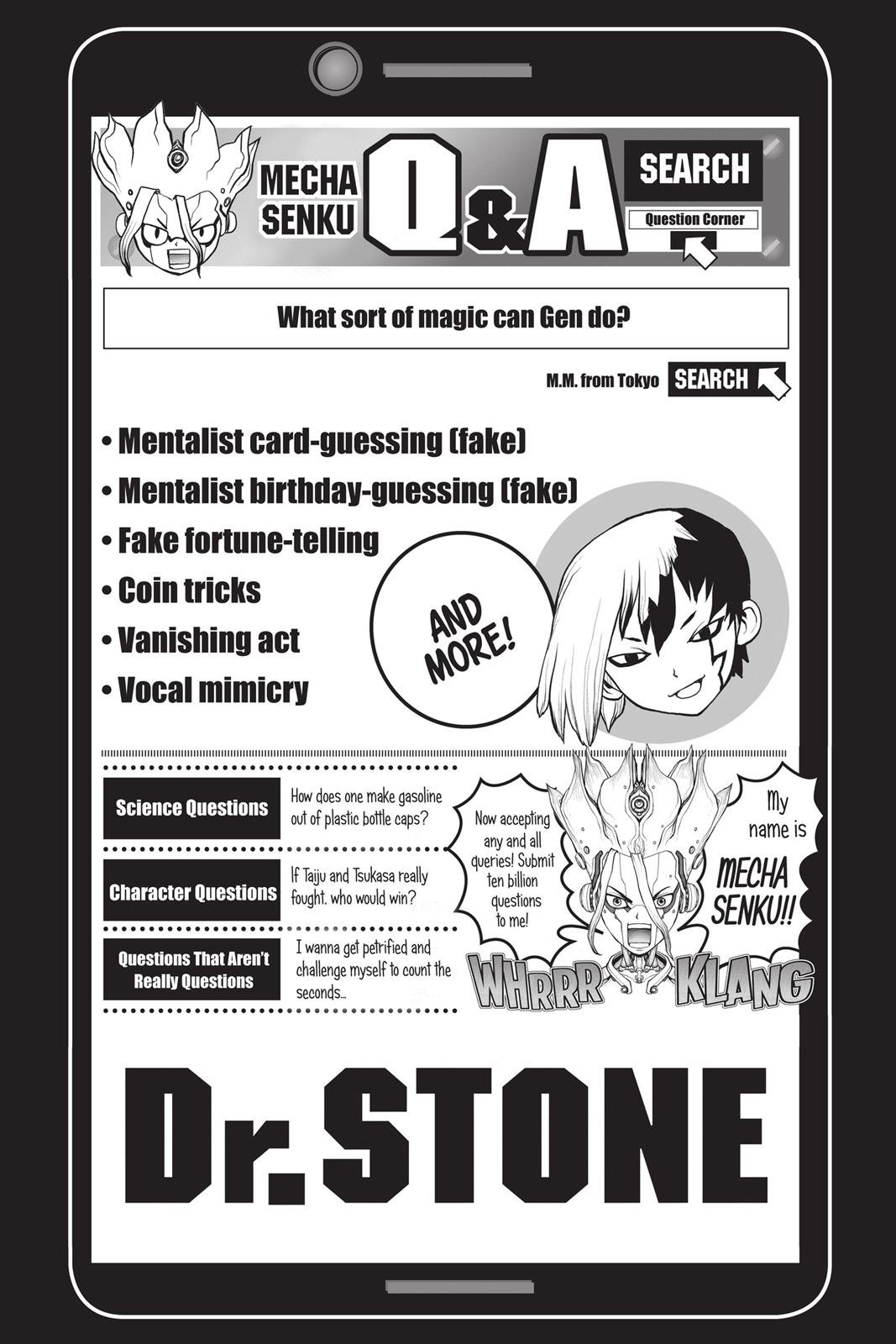 Read Dr. STONE EN Manga Online