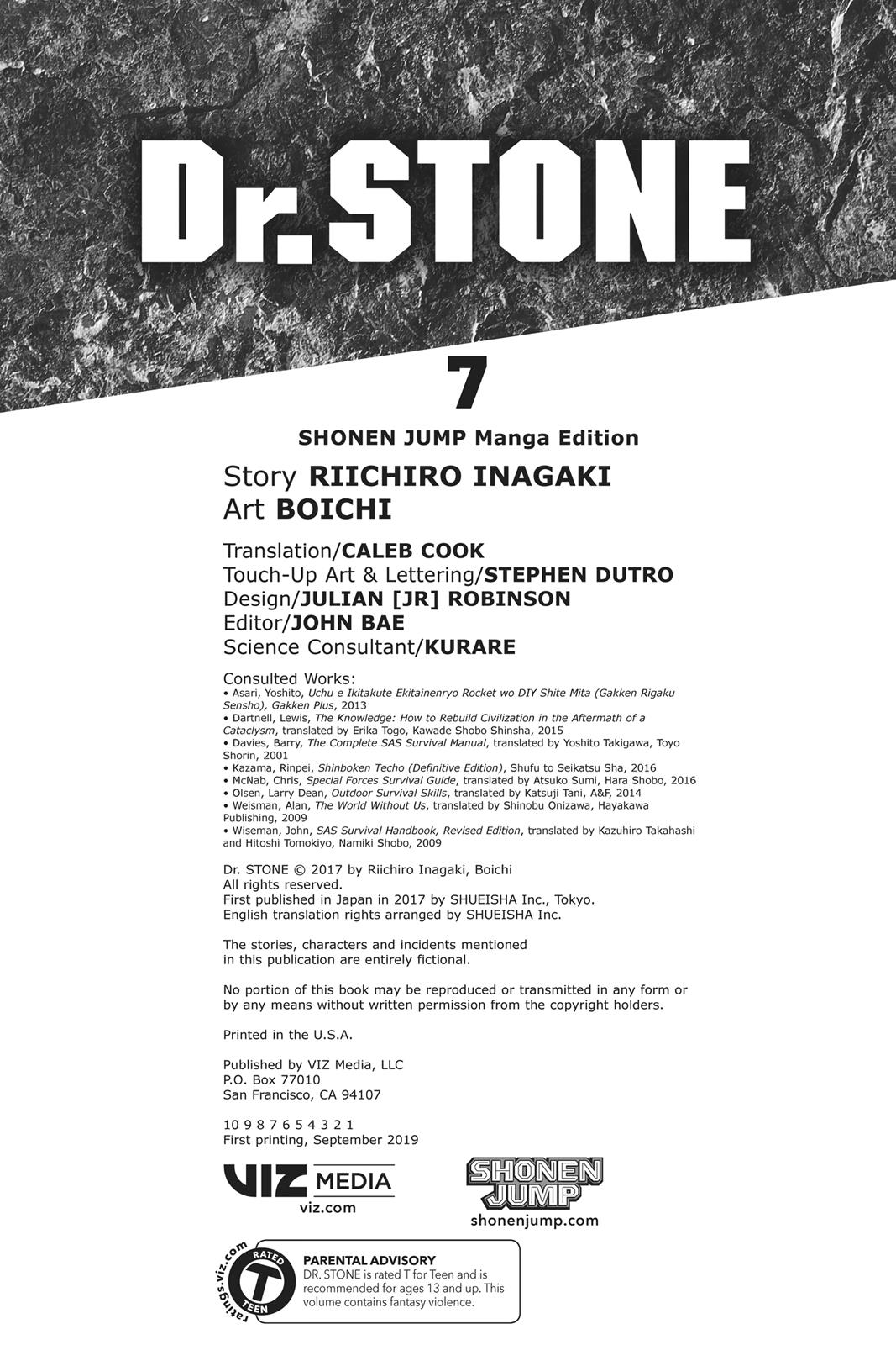 Read Dr. STONE EN Manga Online