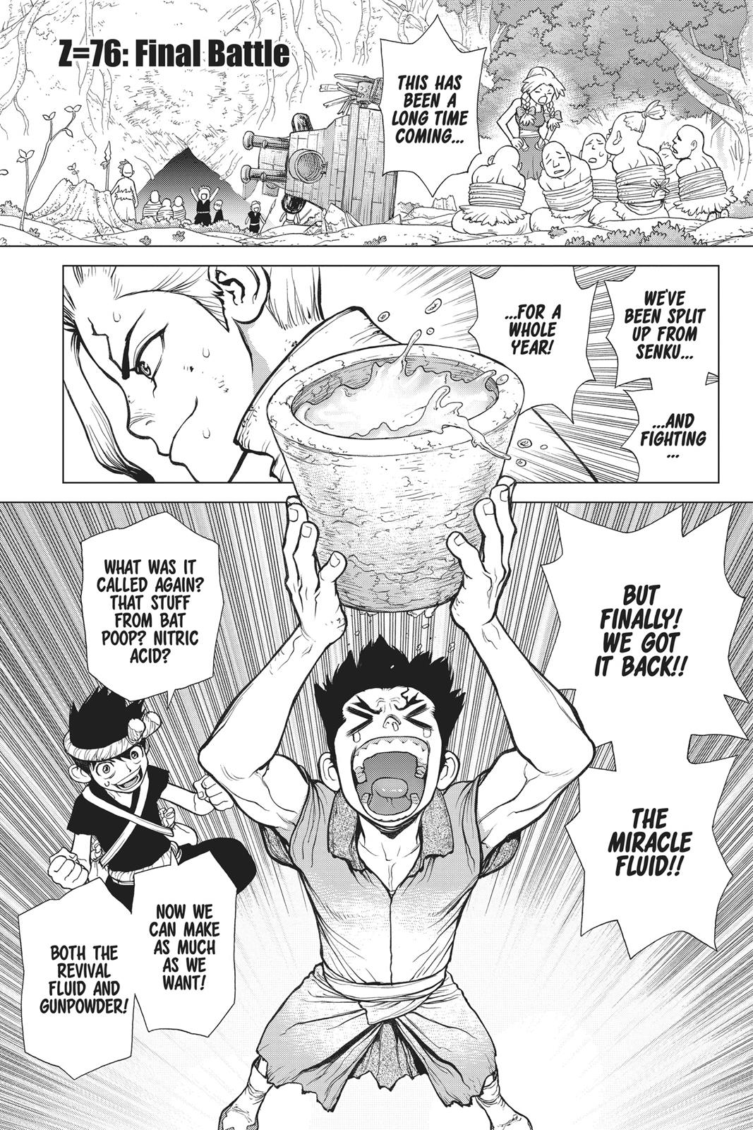 Read Dr. STONE EN Manga Online