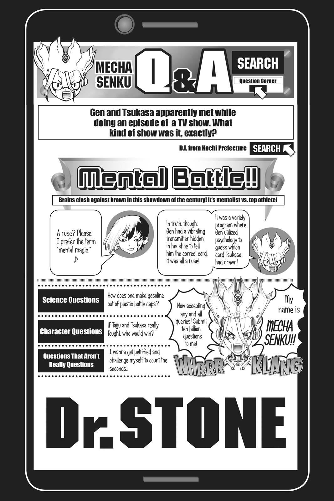 Read Dr. STONE EN Manga Online