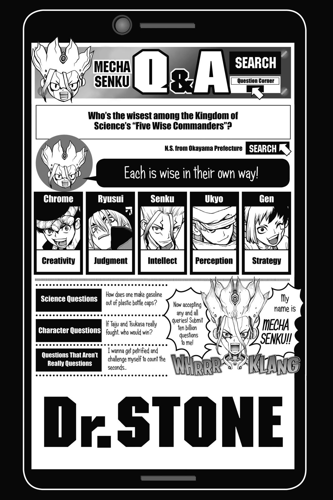 Read Dr. STONE EN Manga Online