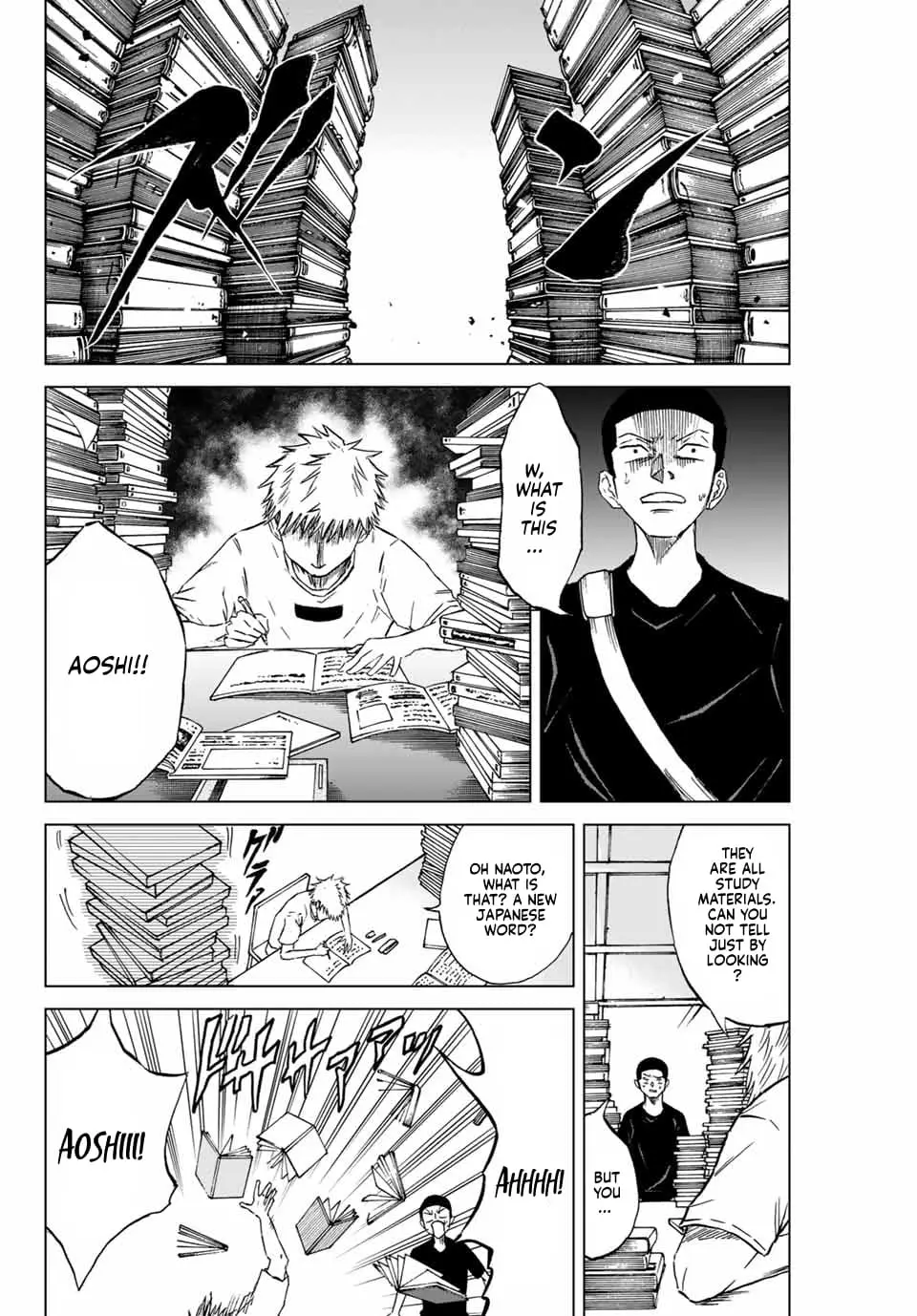 Read Dye Blue, Even If You Die EN Manga Online