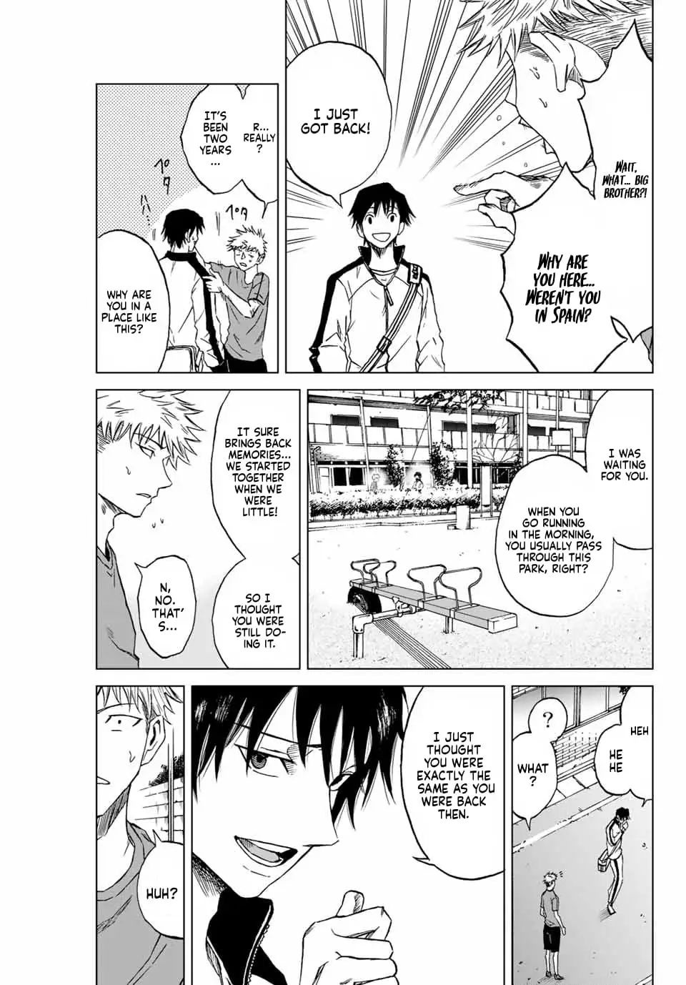 Read Dye Blue, Even If You Die EN Manga Online