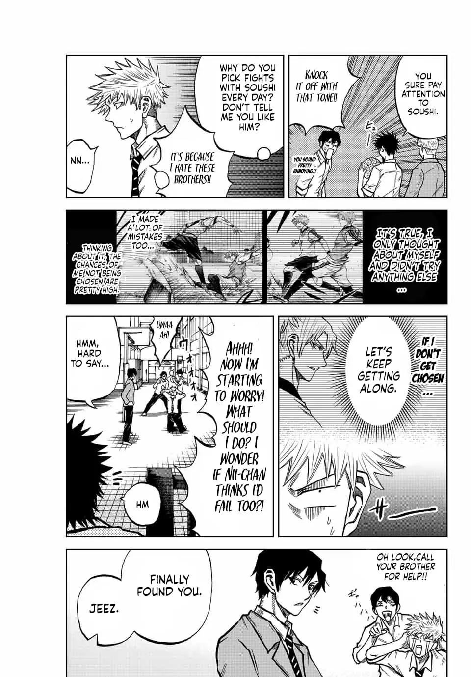 Read Dye Blue, Even If You Die EN Manga Online