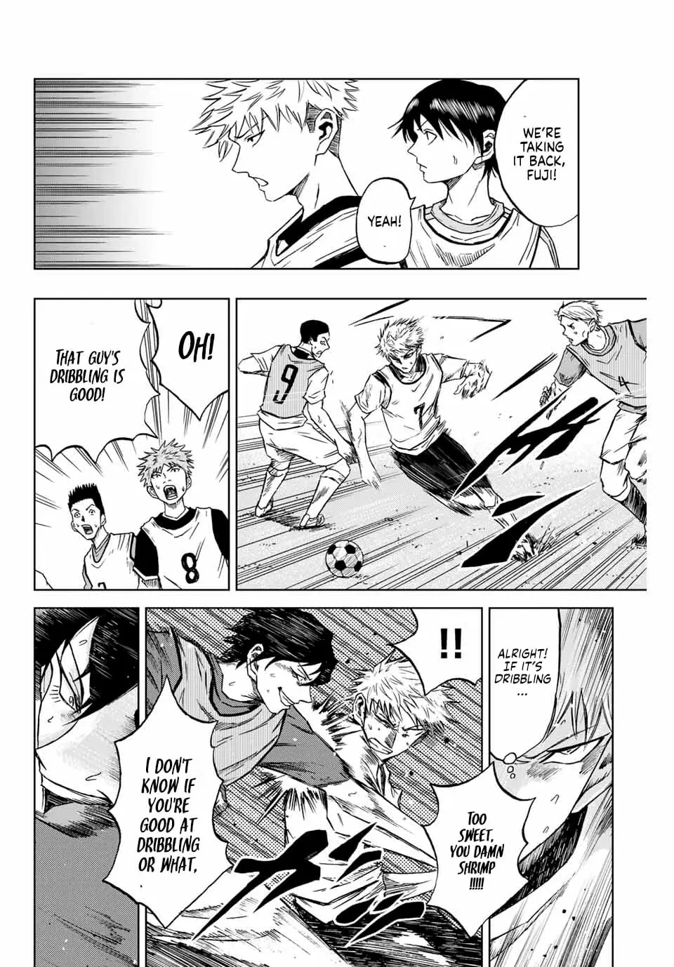 Read Dye Blue, Even If You Die EN Manga Online