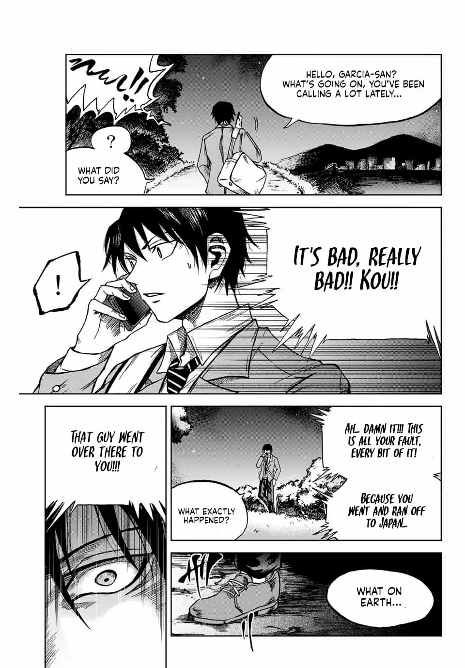 Read Dye Blue, Even If You Die EN Manga Online