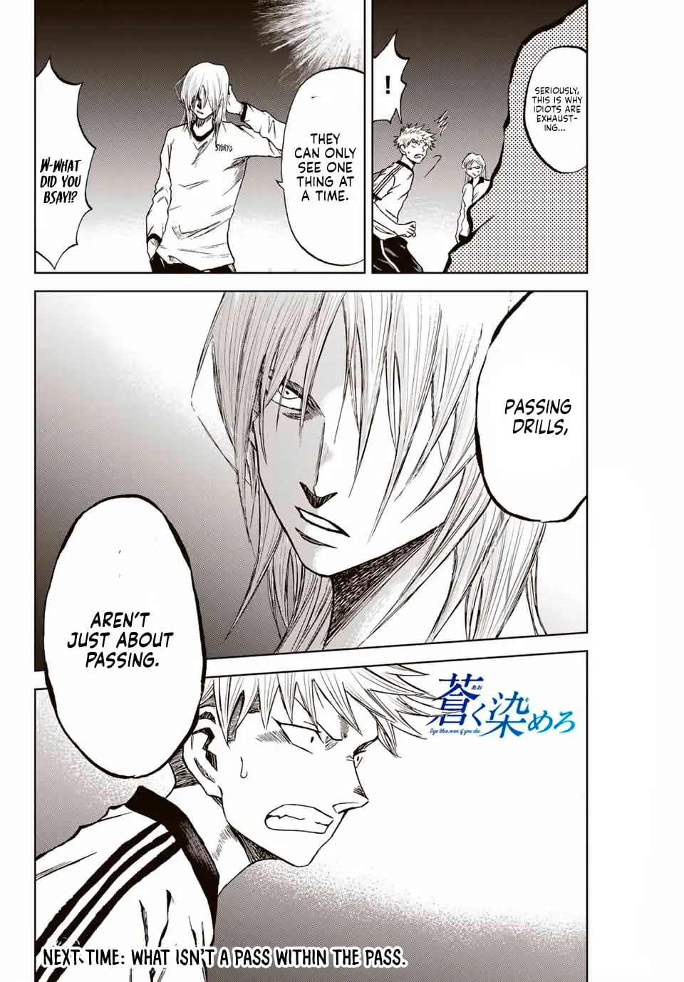 Read Dye Blue, Even If You Die EN Manga Online