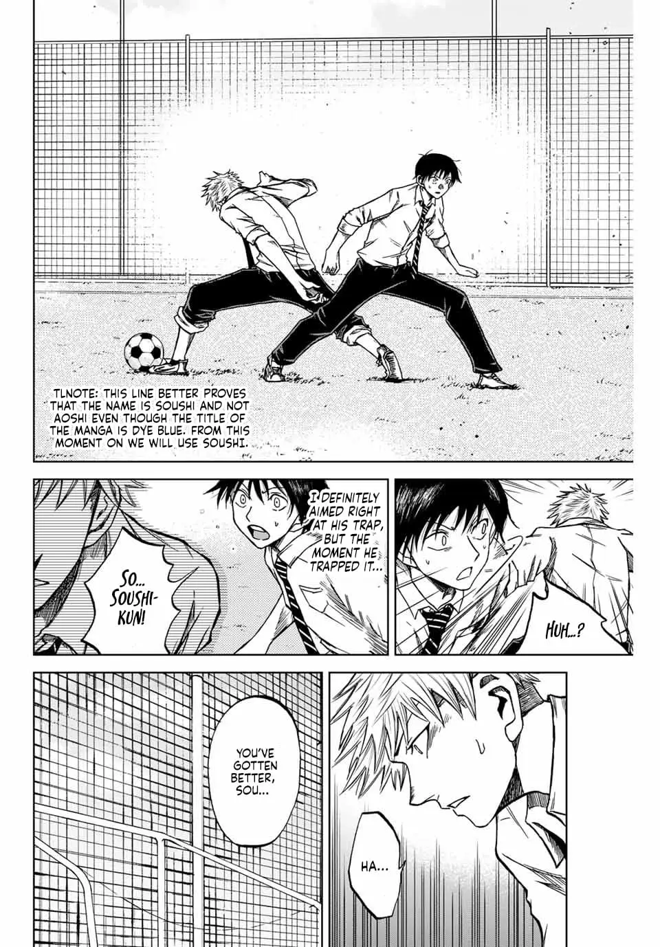Read Dye Blue, Even If You Die EN Manga Online