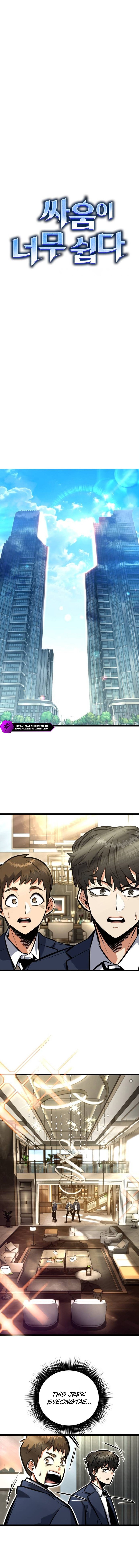 Read Fighting Is Just Too Easy EN Manga Online