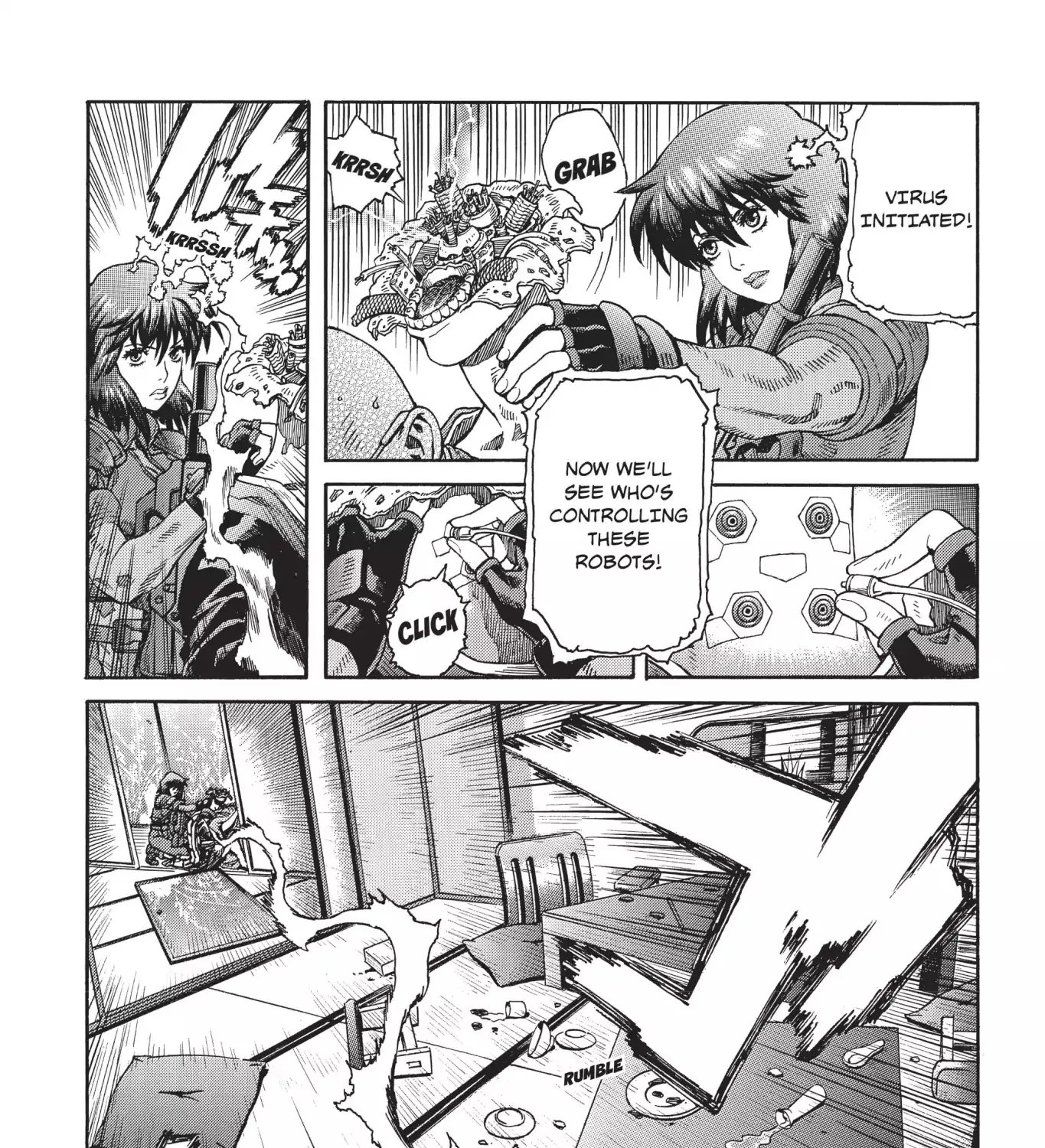 Read Ghost in the Shell Stand Alone Complex EN Manga Online