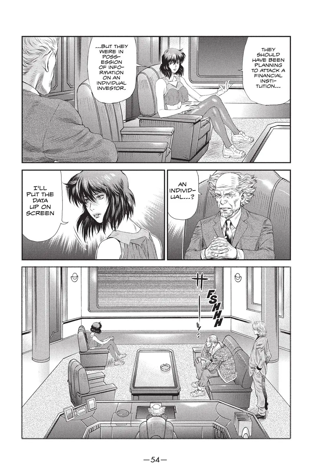Read Ghost in the Shell Stand Alone Complex EN Manga Online