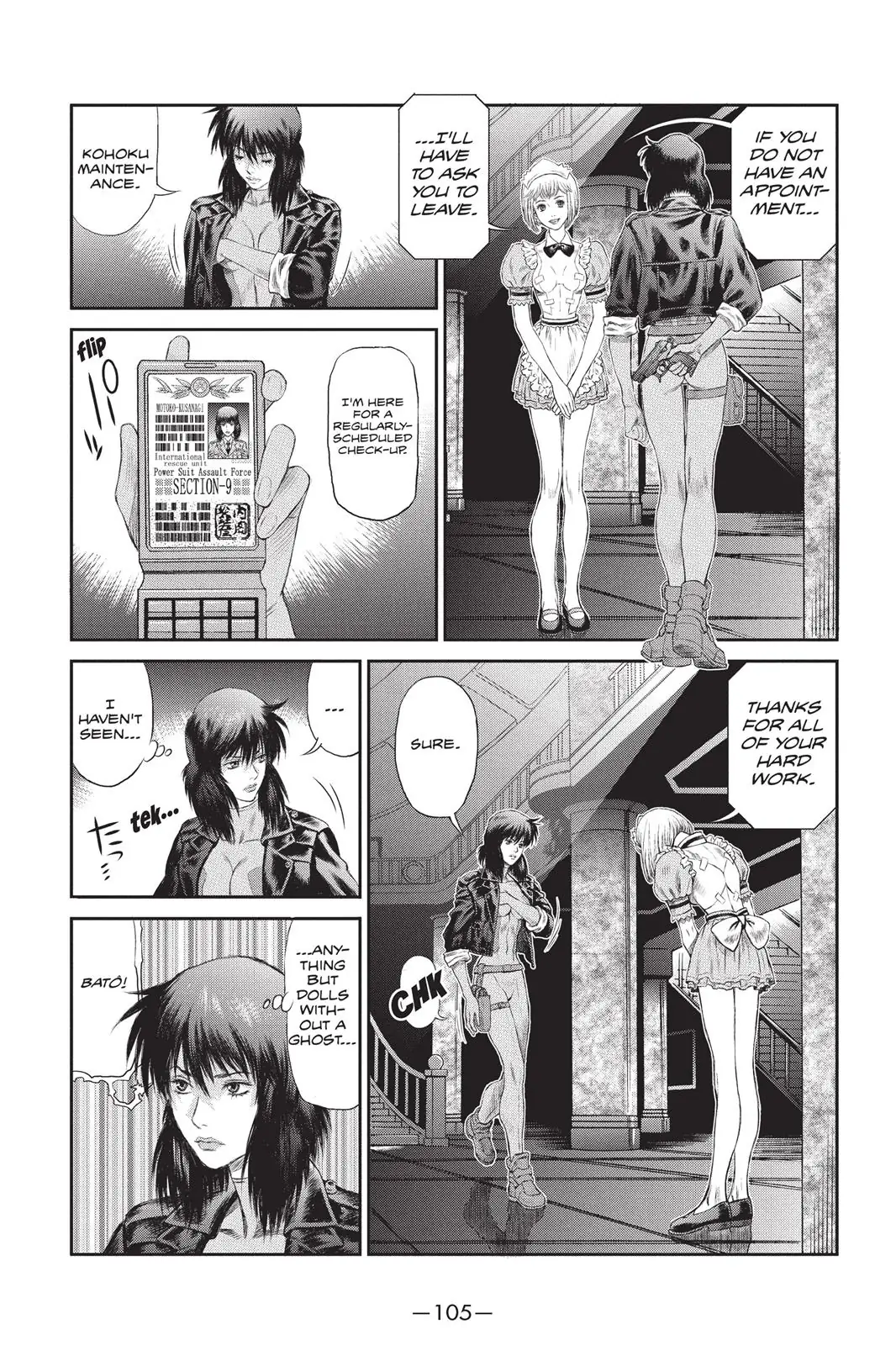 Read Ghost in the Shell Stand Alone Complex EN Manga Online