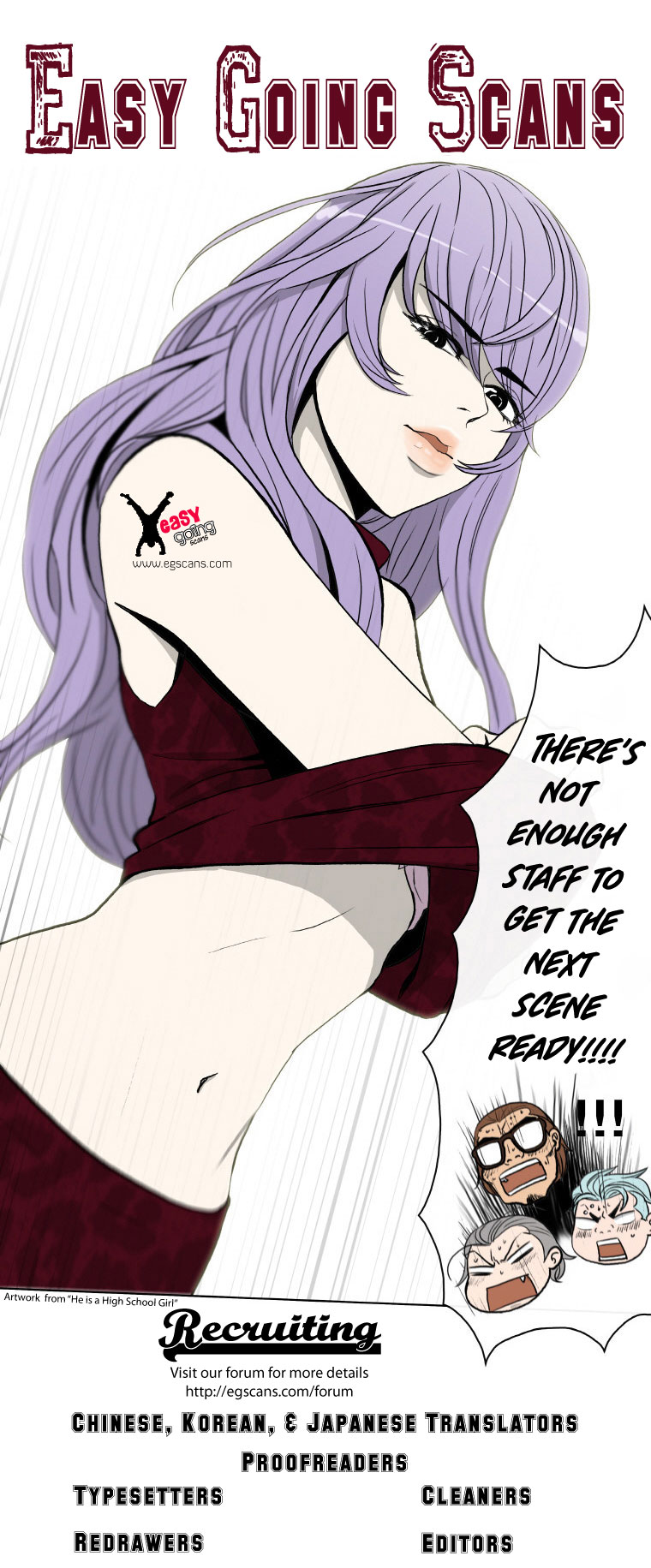Read He Is a High School Girl EN Manga Online