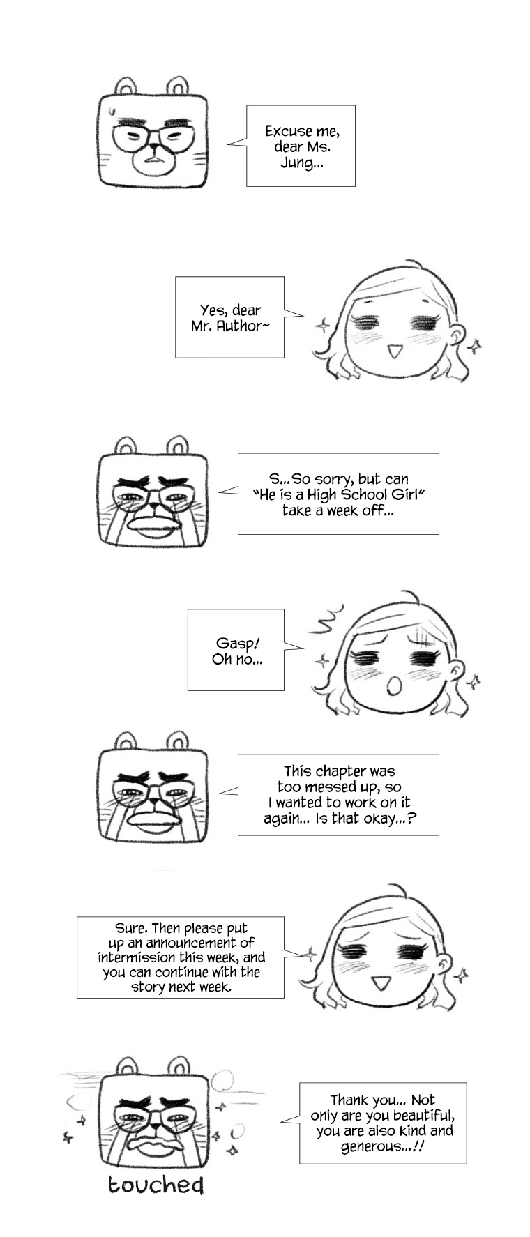 Read He Is a High School Girl EN Manga Online