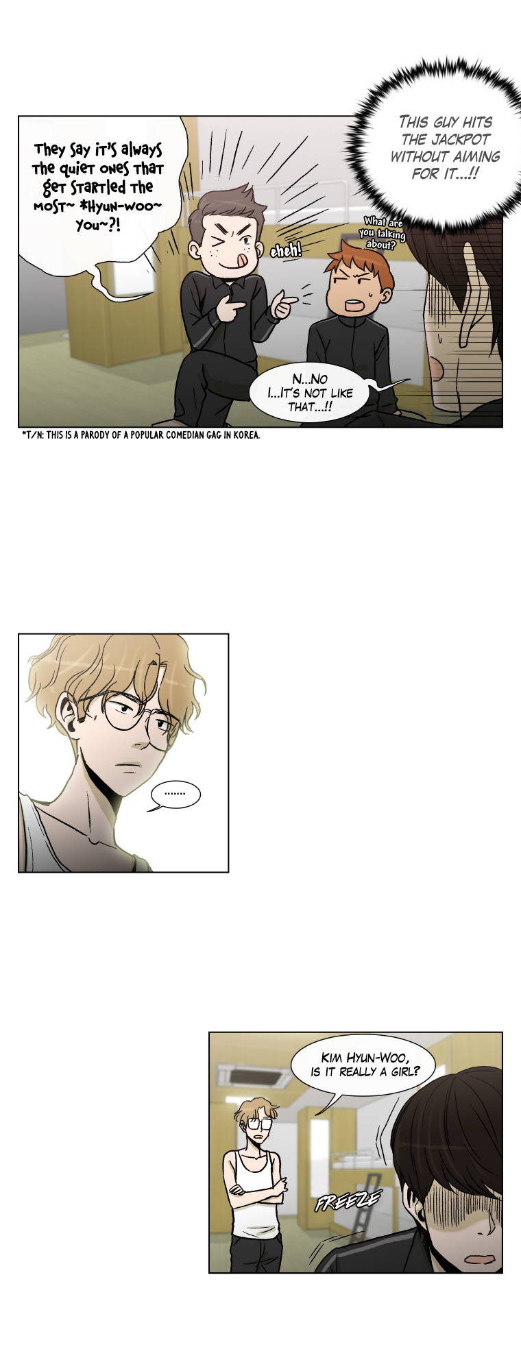 Read He Is a High School Girl EN Manga Online