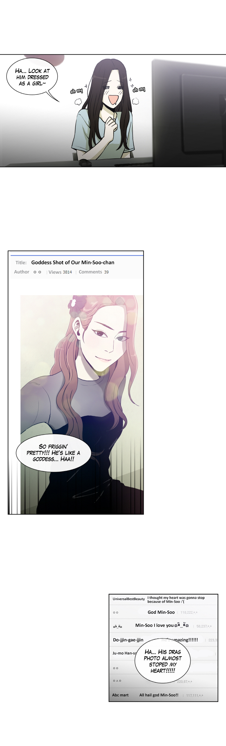 Read He Is a High School Girl EN Manga Online
