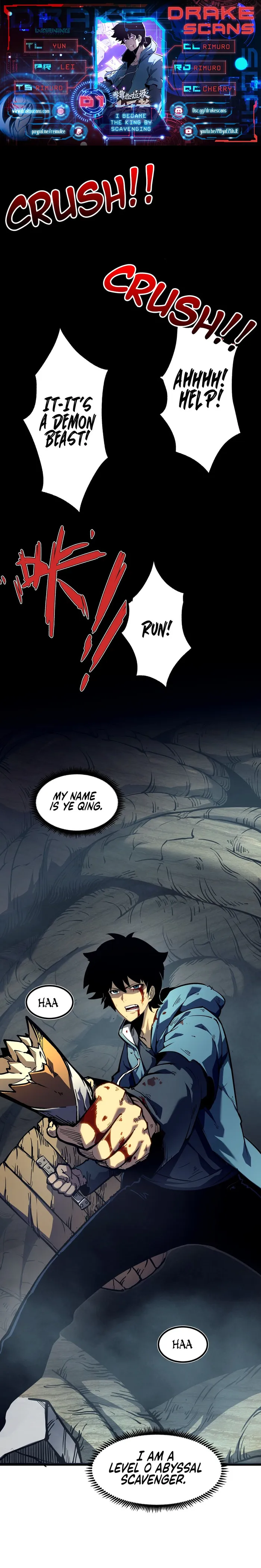Read I Became The King by Scavenging EN Manga Online