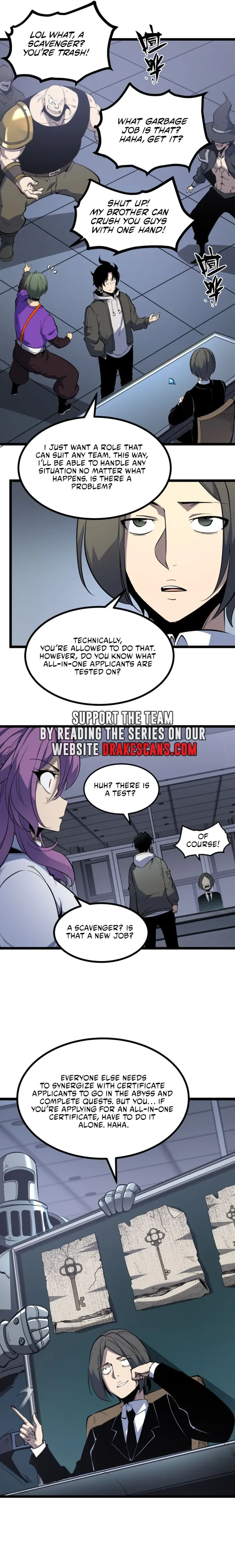 Read I Became The King by Scavenging EN Manga Online