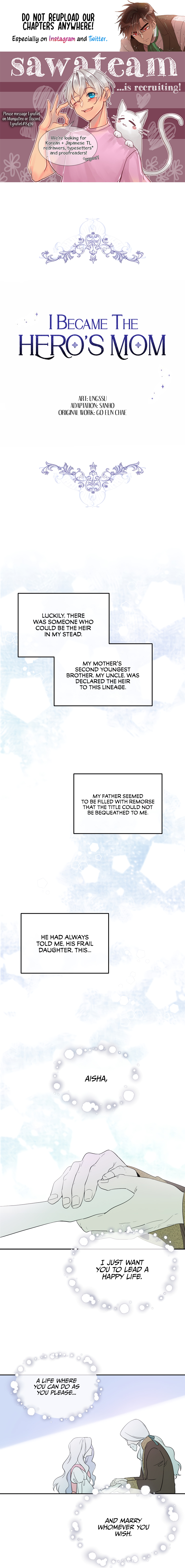 Read I Became the Hero’s Mom EN Manga Online