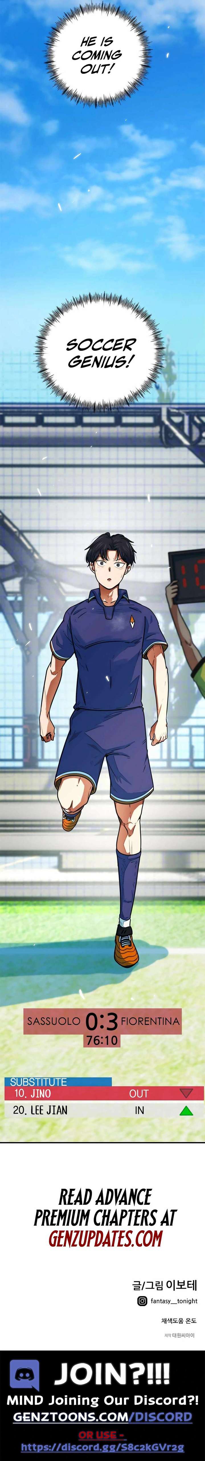 Read I’m Being Misunderstood as a Soccer Genius EN Manga Online
