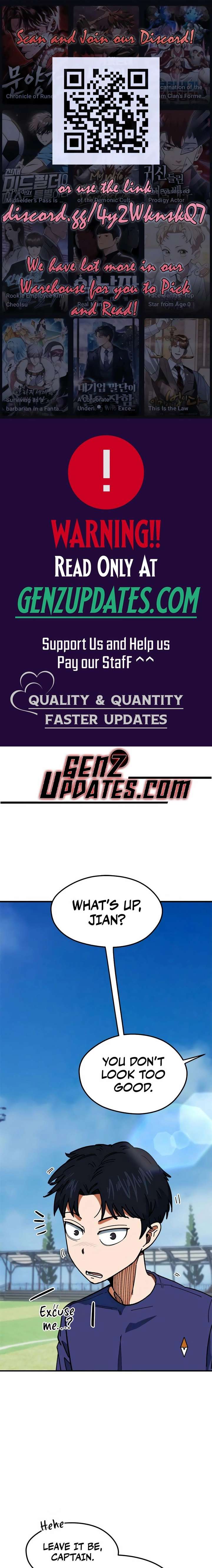 Read I’m Being Misunderstood as a Soccer Genius EN Manga Online