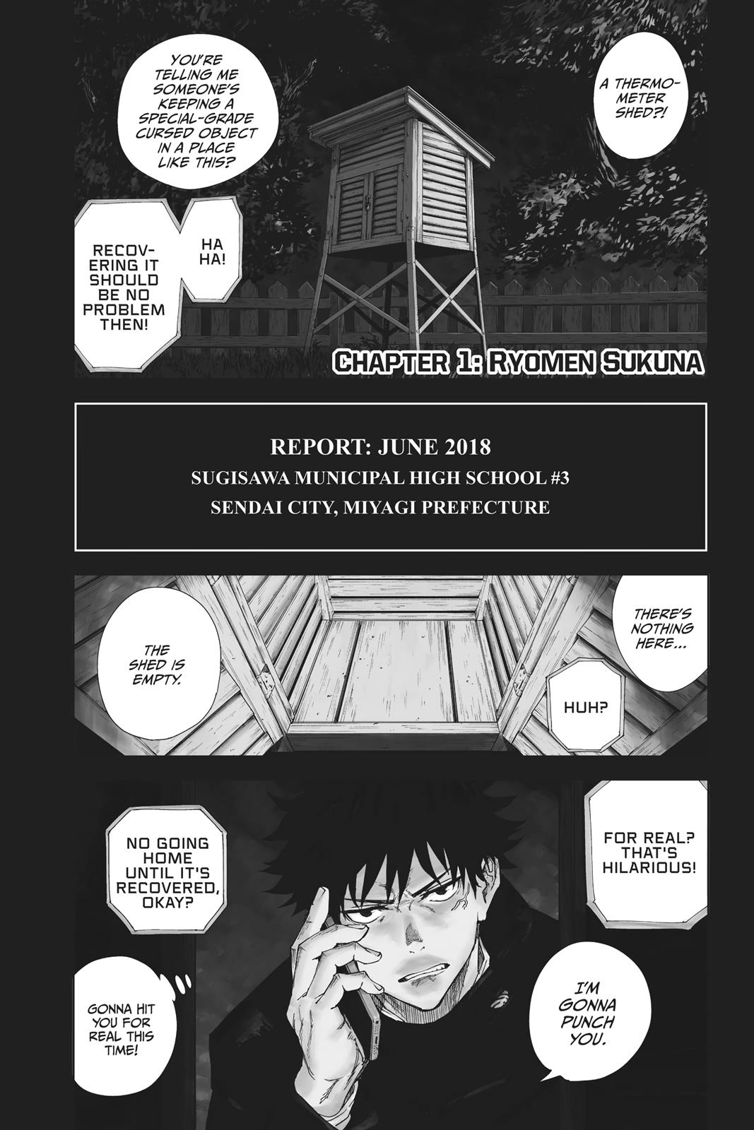 Read Jujutsu Kaisen EN Manga Online