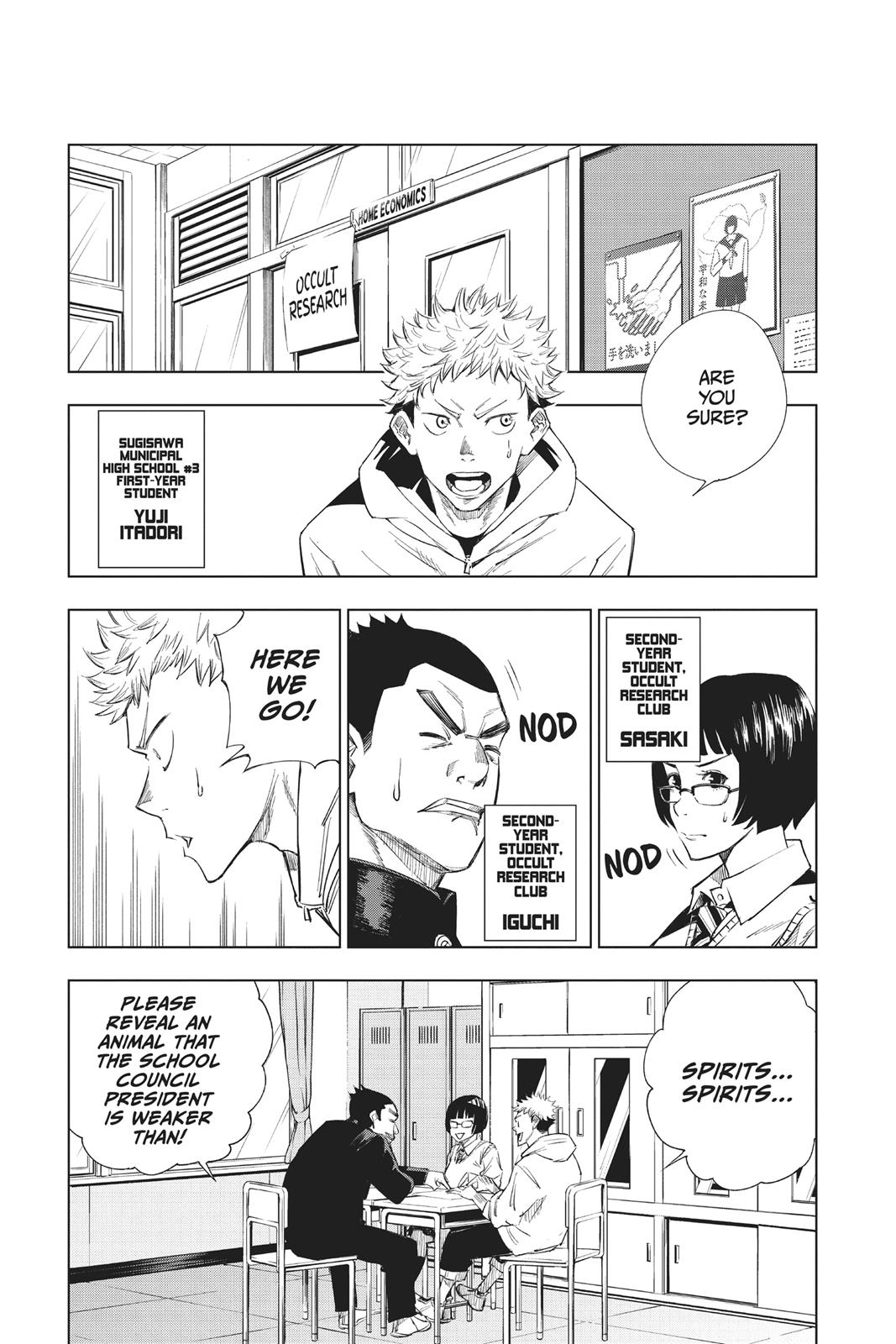 Read Jujutsu Kaisen EN Manga Online