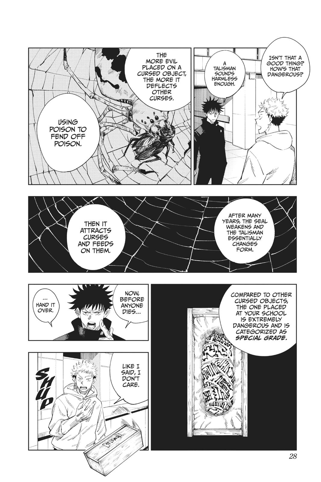 Read Jujutsu Kaisen EN Manga Online