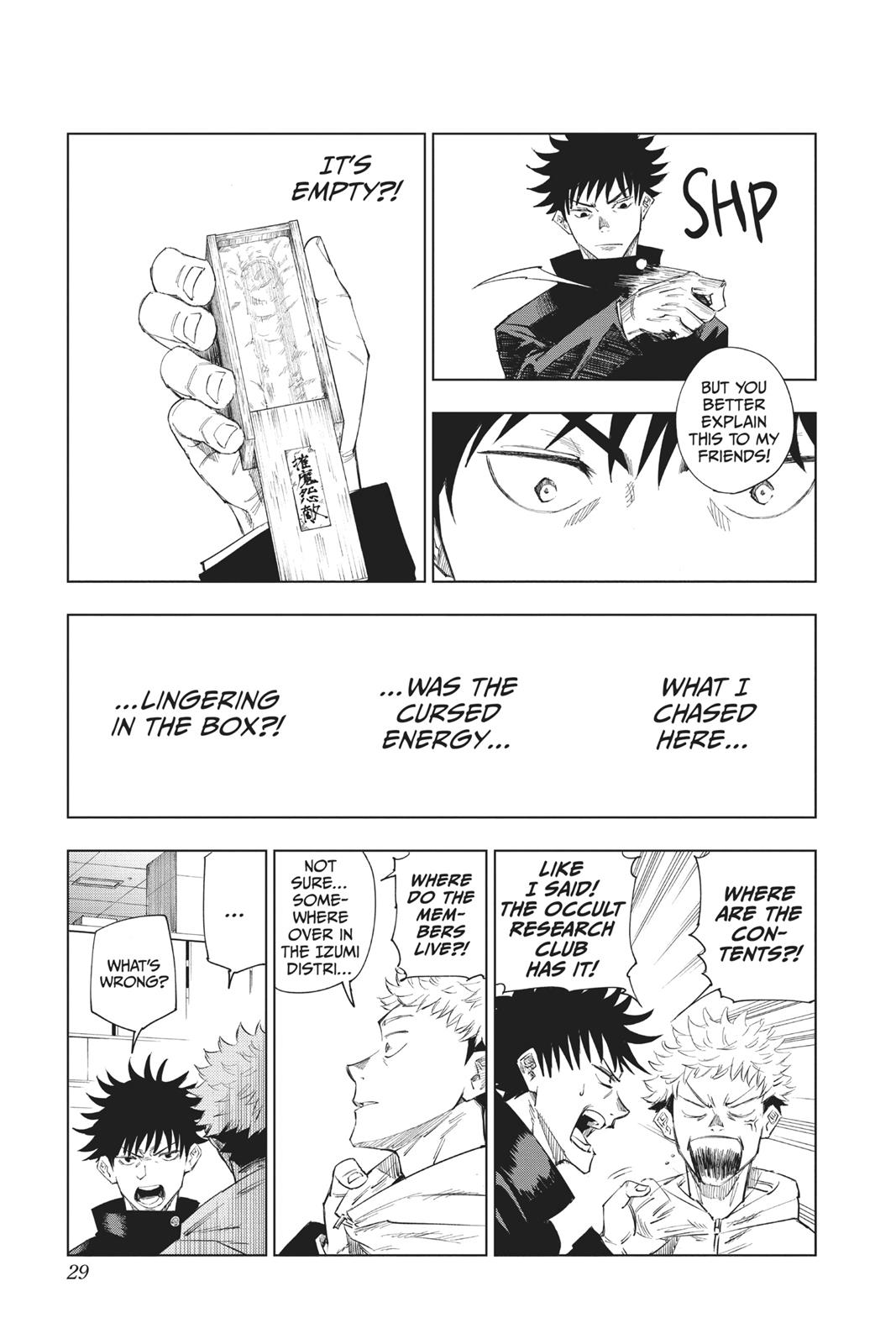 Read Jujutsu Kaisen EN Manga Online