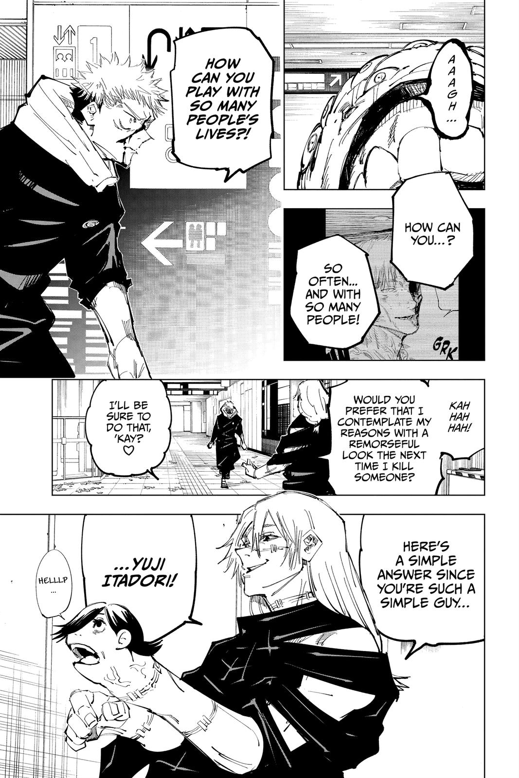 Read Jujutsu Kaisen EN Manga Online