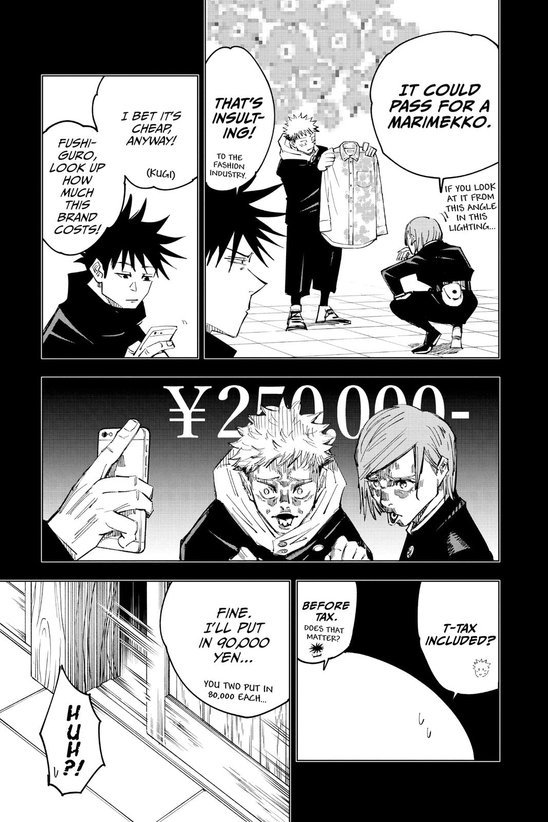 Read Jujutsu Kaisen EN Manga Online